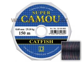 Vlasec Dragon Super Camou Catfish 0,60mm/150m